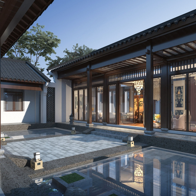 New Chinese Courtyard