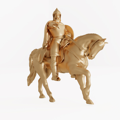 European classical decoration knight sculpture