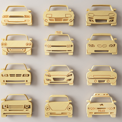 Car logo wall ornaments