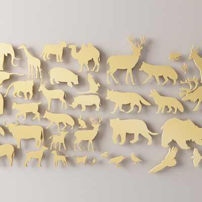 Wall Decor Animal Silhouette