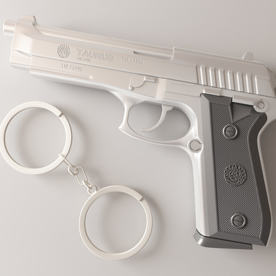 Weapons Pistol Handcuffs