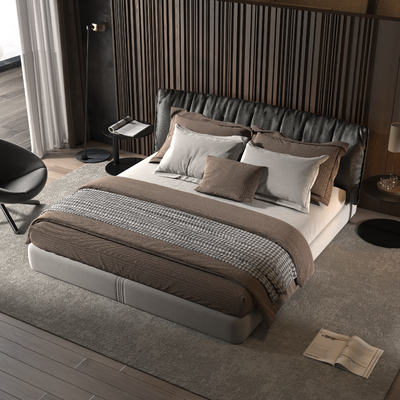 Minotti double bed