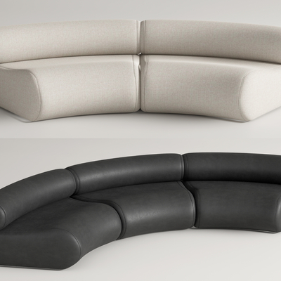 Curved sofa Special-shaped sofa