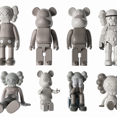 violent bear doll kaws Art Toy