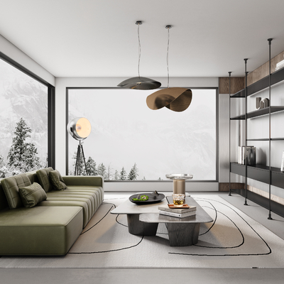 Minotti living room