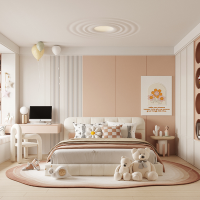 Cream Style kids Bedroom