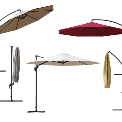 Modern parasol sun umbrella