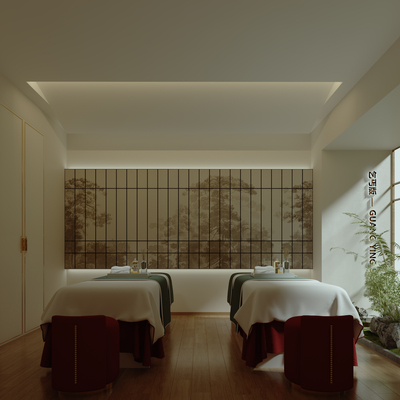 New Chinese SPA care room