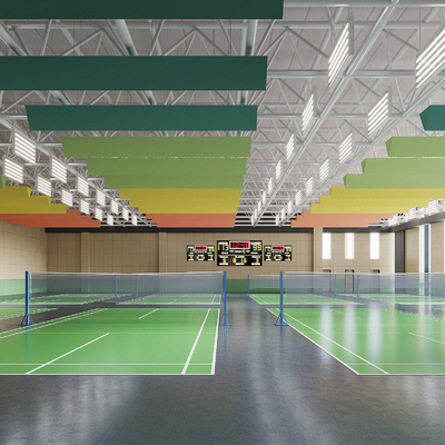 Badminton court