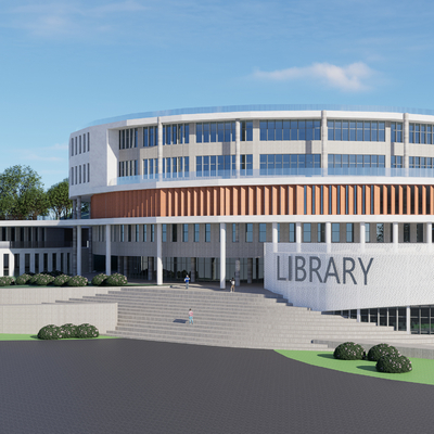 modern library building