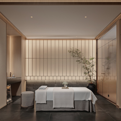 Neo-Chinese Style SPA Beauty Massage