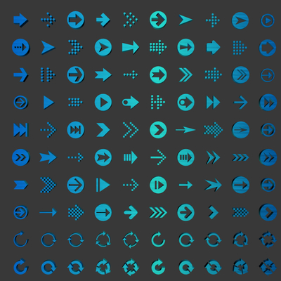 Arrow Sign Indicator Icon