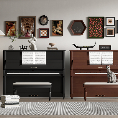 YAMAHA Piano Hanging Painting