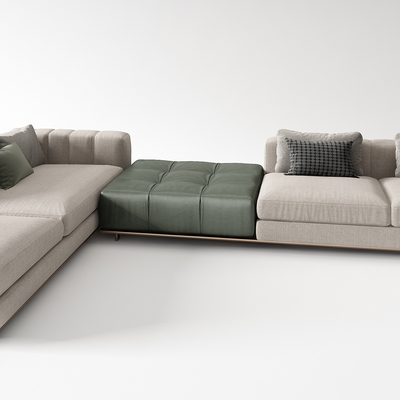 Minotti corner sofa