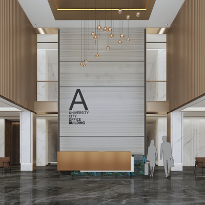 Affordable Luxury Style Company Lobby