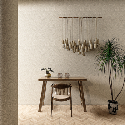 Wabi-sabi Style Dressing Table
