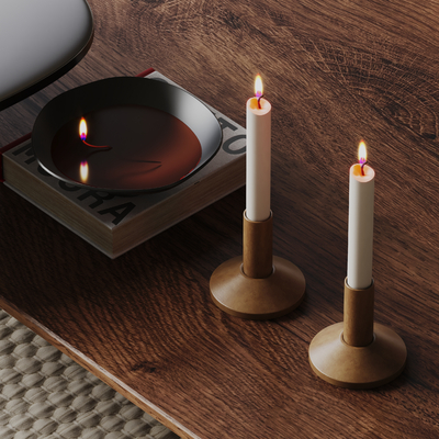 Modern candles