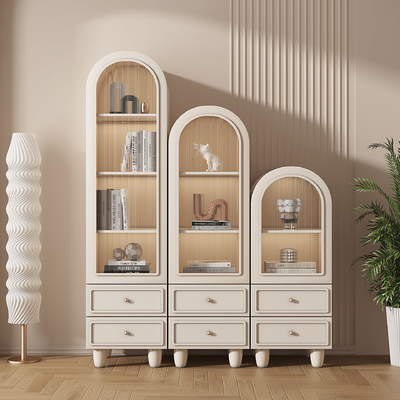 Cream Style Locker Bookcase