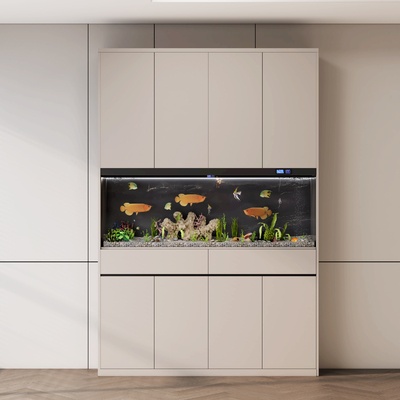 Fish tank cabinet