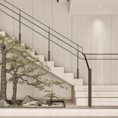 Modern Stair Landscape