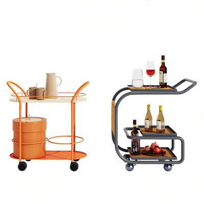 Nordic food and beverage cart