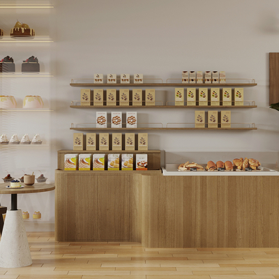 Modern Bread Display Cabinet