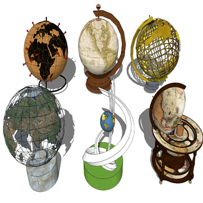 Globe World Map