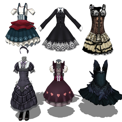 Black Dress dress Lolita