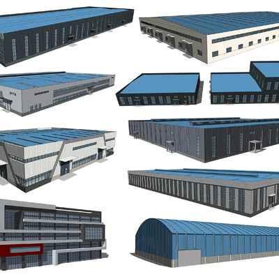 Industrial Park Workshop Office Building