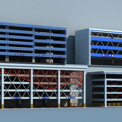 Modern Parking Garage