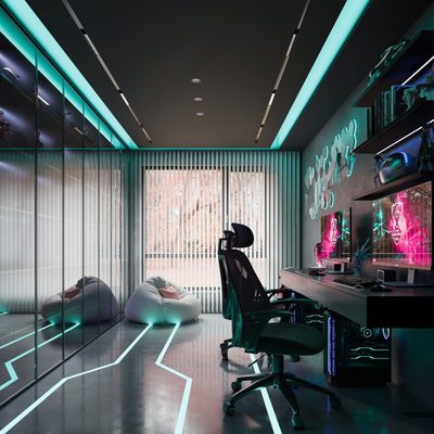 Modern E-sports room