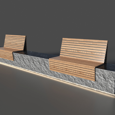 Landscape seat bench