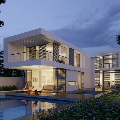 modern villa architecture