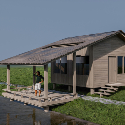 Fishing cabin