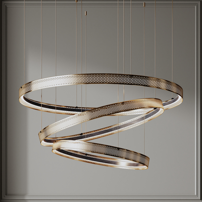 Cattelan ring chandelier