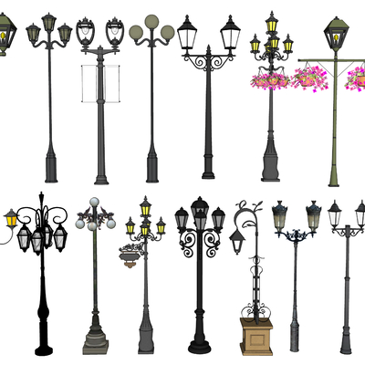 Lighting street lamp