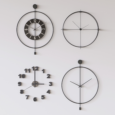 Wall clock wall decoration clock