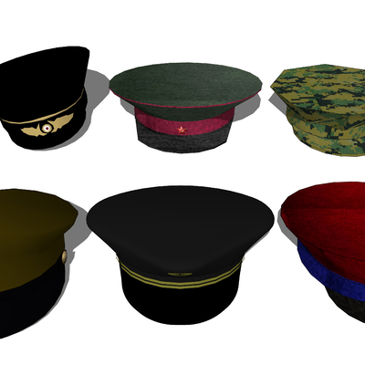 Army Hat Top Hat