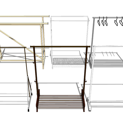 metal clothes rail drying rack