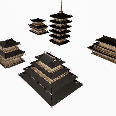 Japanese-style ancient architecture