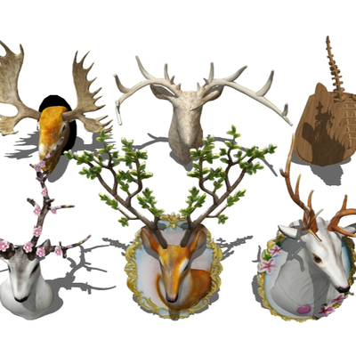 Deer Head Wall Decoration