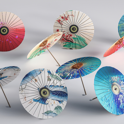 New Chinese-style Oil Paper Umbrella Umbrella