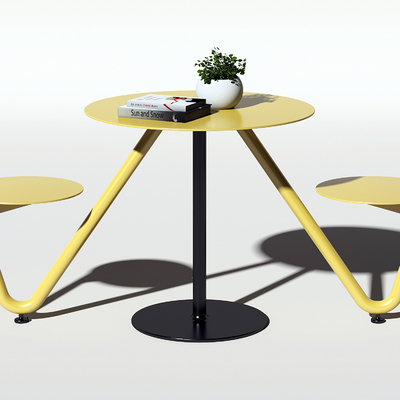 Modern outdoor tables and chairs