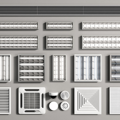 Modern Grille Lamp