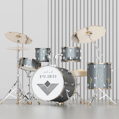 Modern musical instrument drum set