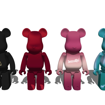 Art Toy violent bear kaws