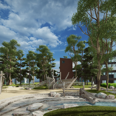 modern ecological park