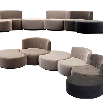 Special-shaped sofa module sofa