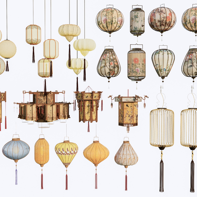 New Chinese Lantern Lantern Festival Lantern Decoration Lamp