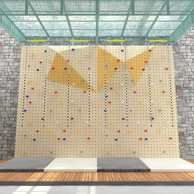 Modern Climbing Wall